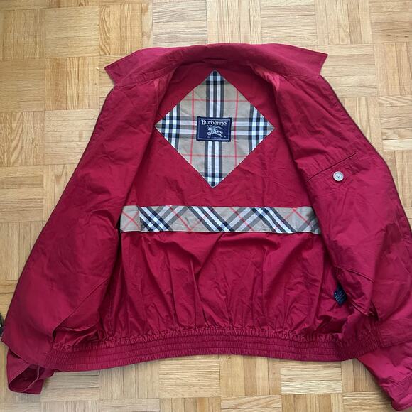 Vintage Burberrys Cotton Light weight Jacket Nova Check Size Medium - Picture 6 of 9